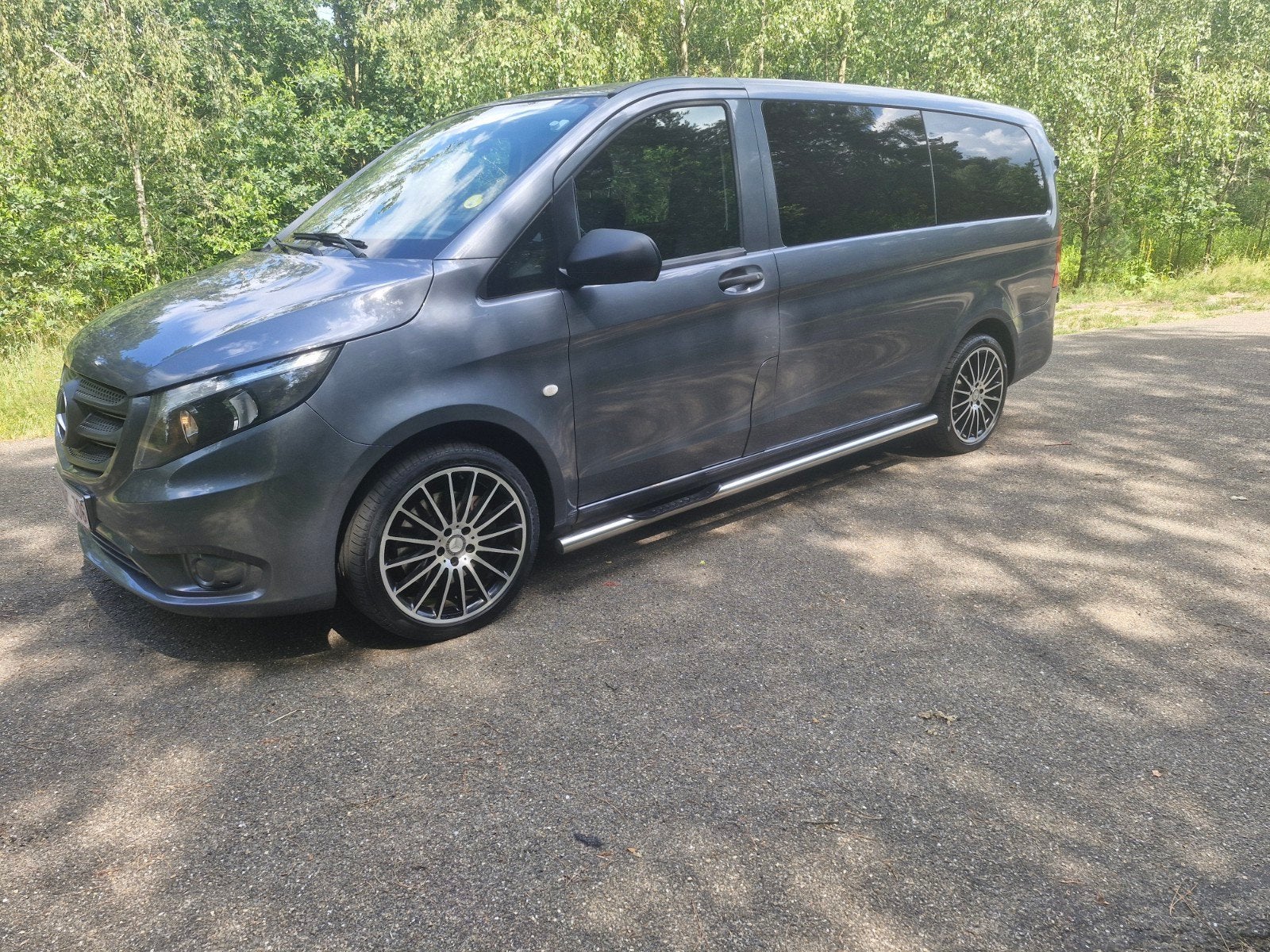 MERC VITO 119CDI AUTOMAAT DUBBCAB 5ZITS 2018 NAVI LEER 19INC, Automaat, Achterwielaandrijving, 4 cilinders, 2000 kg
