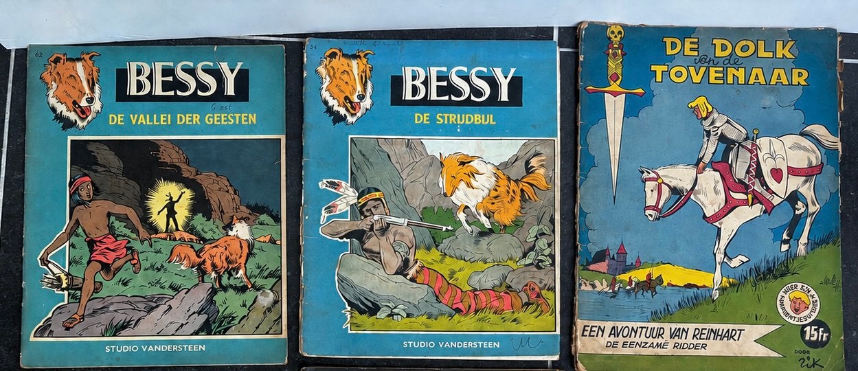 Oude strips - Bessy en Ridder Reinhart, Ophalen of Verzenden