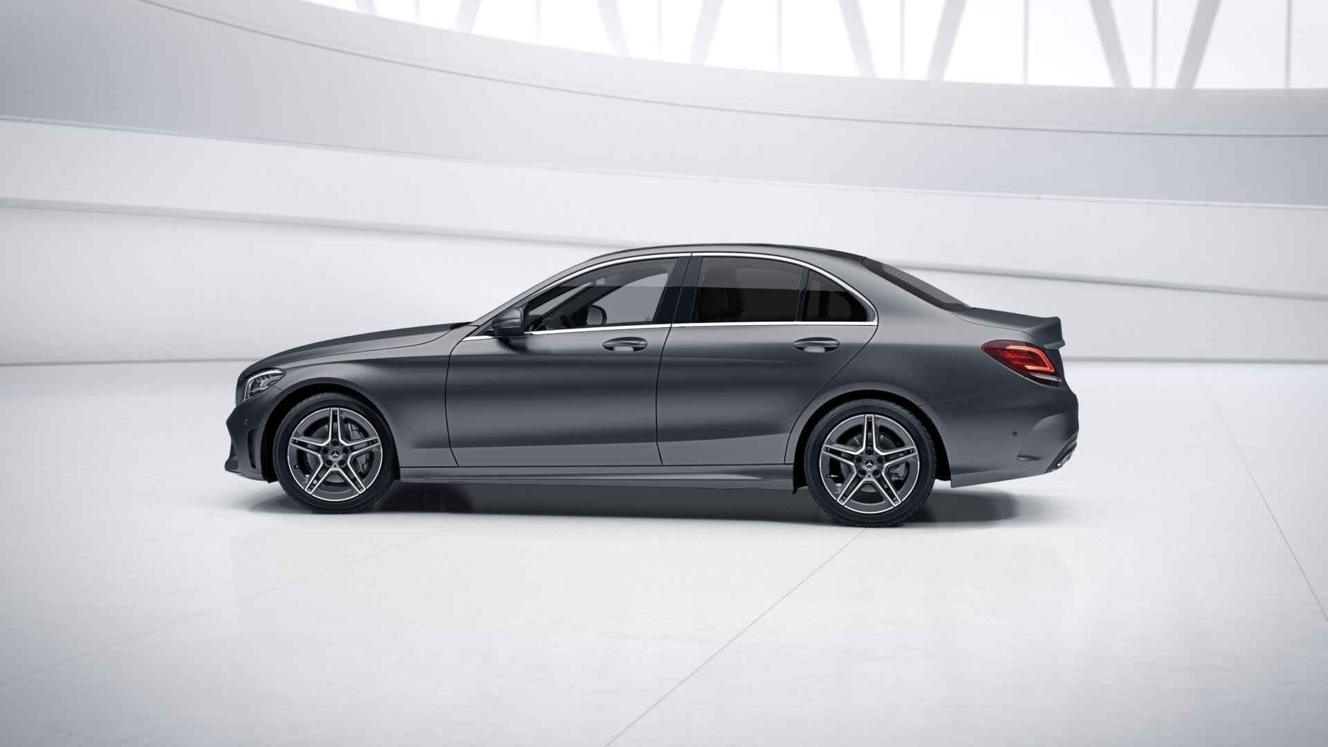 Mercedes-Benz C-Klasse 180 Berline AMG Line | Panoramisch Da, Argent ou Gris, Achat, 1800 kg, 4 portes