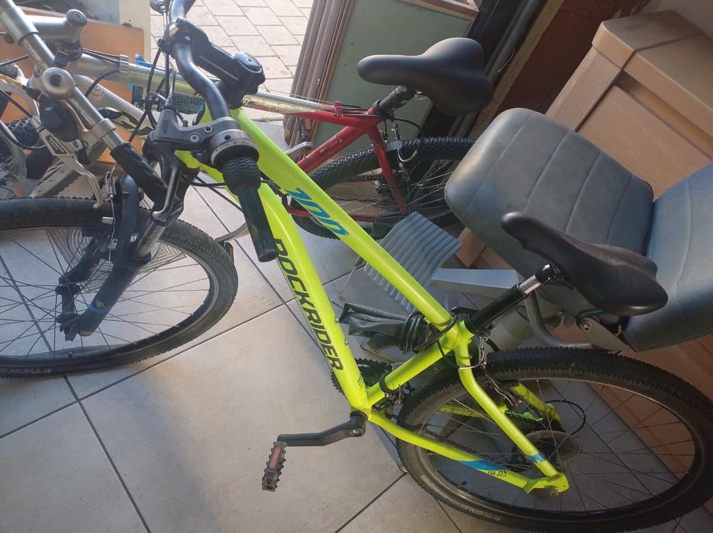 Rockrider Geel. Beetje Werk Aan ., Fietsen en Brommers, Ophalen, Gebruikt, Velgrem, Heren