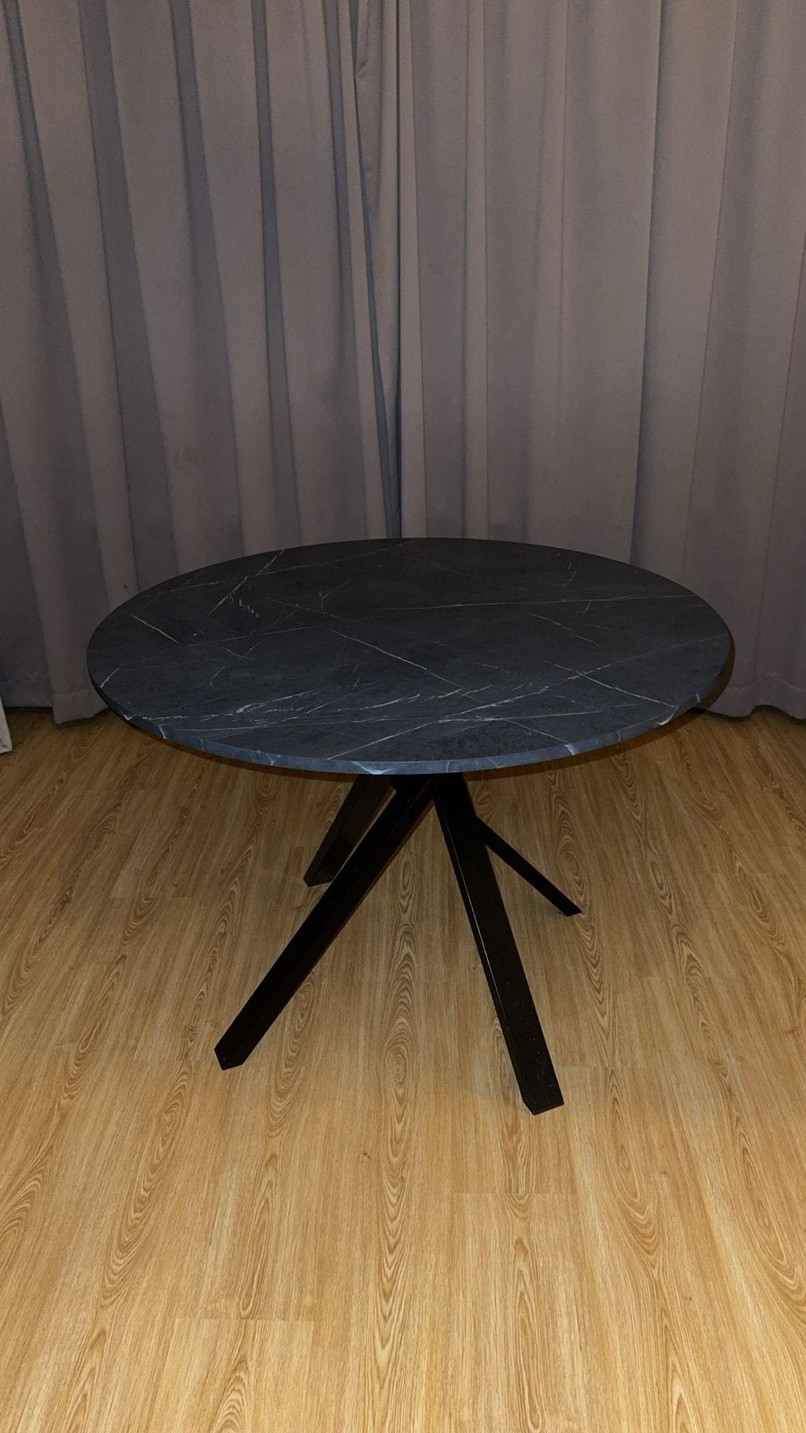 Eettafel, Huis en Inrichting, Tafels | Eettafels, Ophalen, Gebruikt, 50 tot 100 cm, 100 tot 150 cm