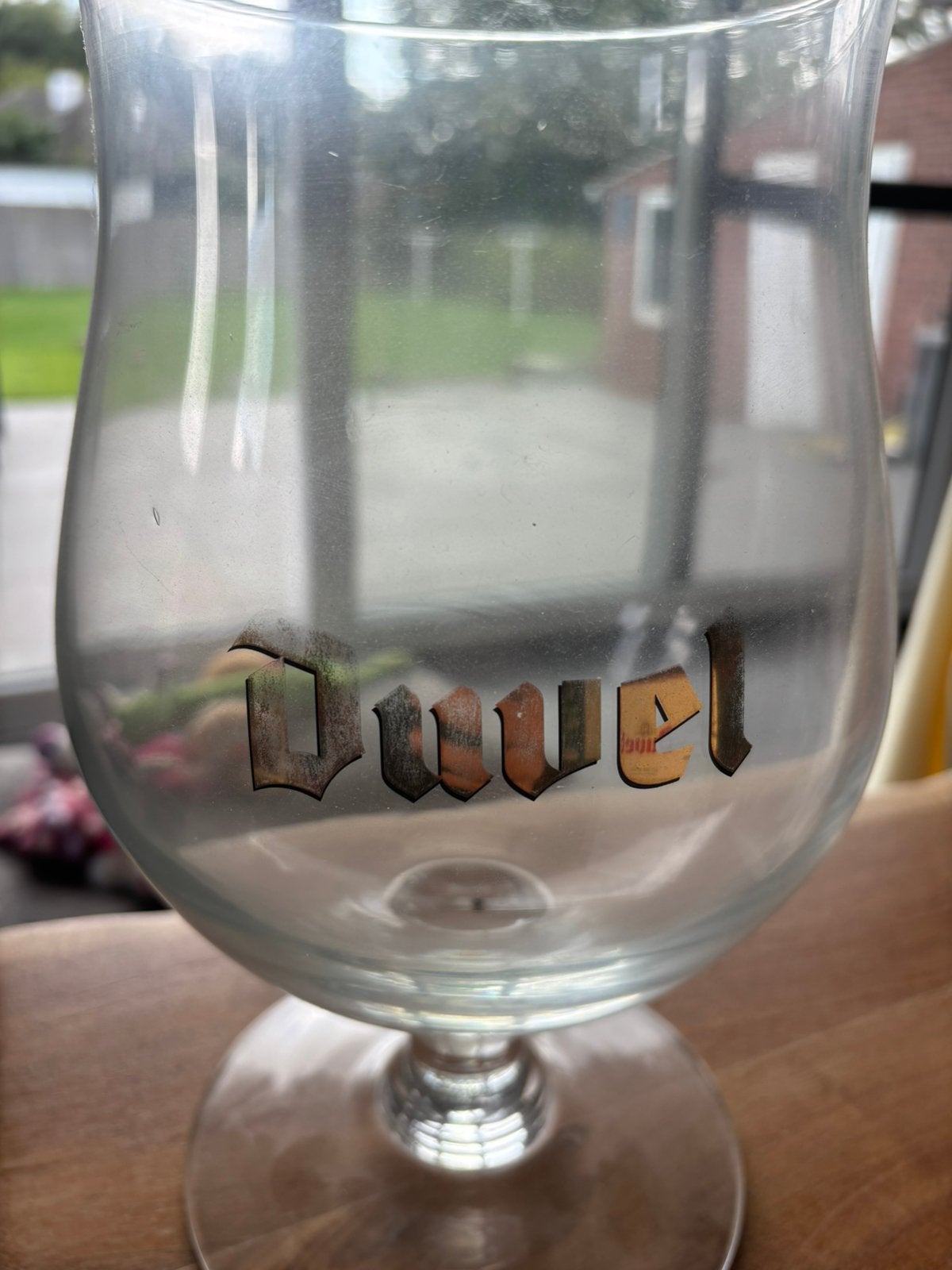 Duvel glas 3liter, Verzamelen, Ophalen of Verzenden, Zo goed als nieuw, Duvel