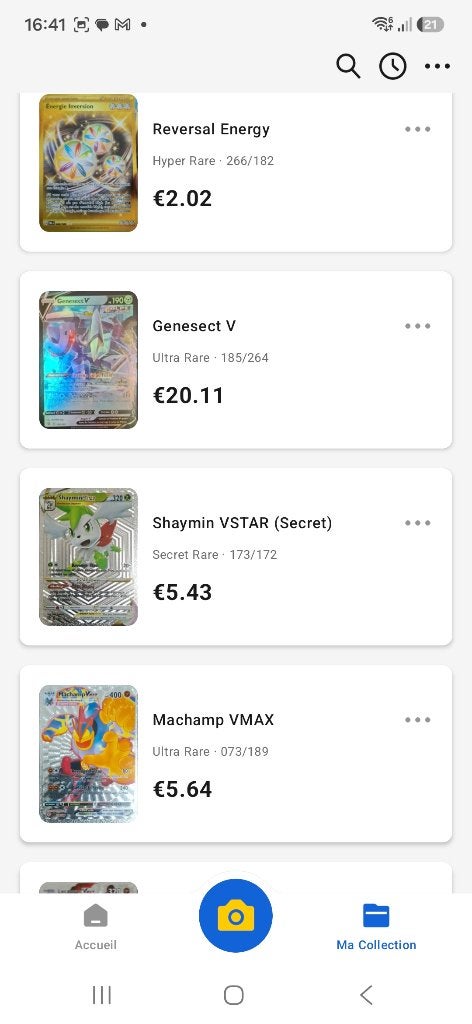 Carte pokemon, Enlèvement ou Envoi