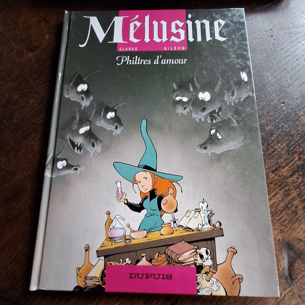 melusine philtres d'amour clarke gilson dupuis, Livres, BD, Une BD, Utilisé, Clarke gilson, Envoi