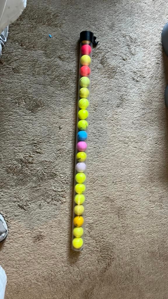 Golballen gekleurd met buis, Sport en Fitness, Ophalen of Verzenden, Zo goed als nieuw