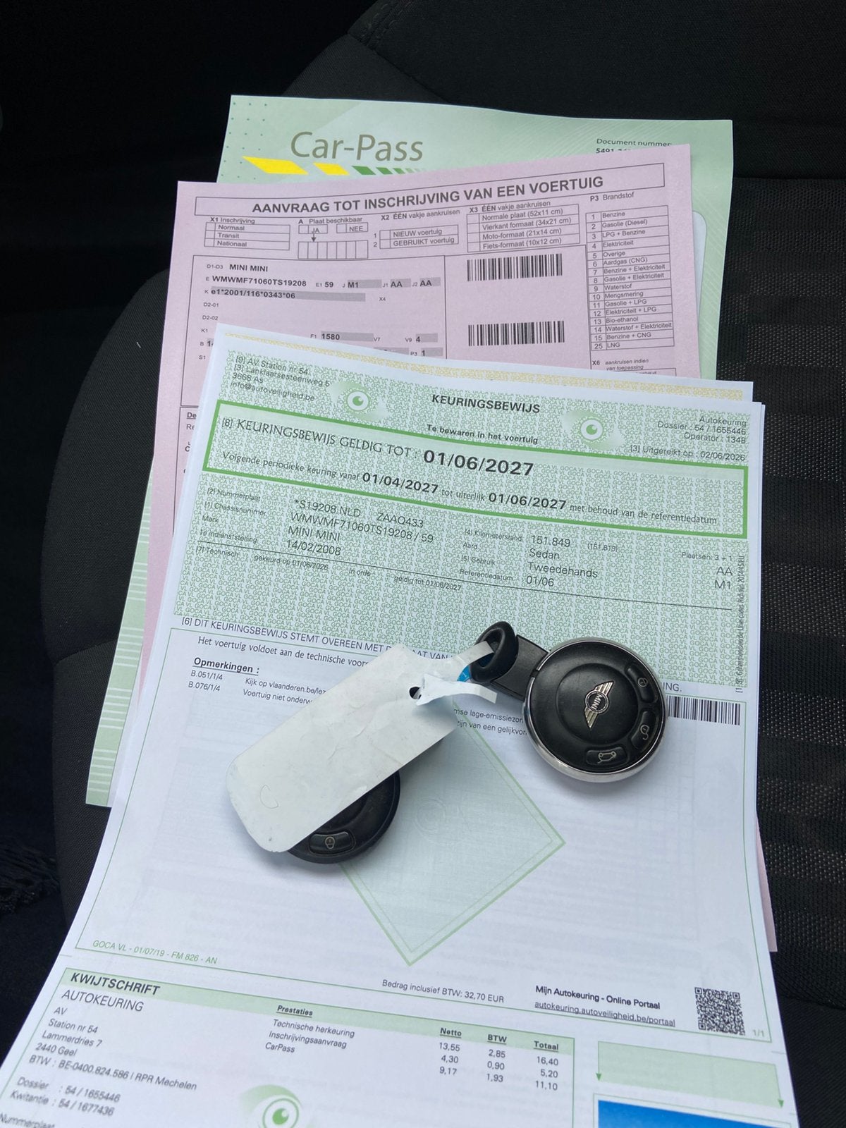 Mini cooper s, Auto's, Bedrijf, Cooper, Airconditioning, https://public.car-pass.be/vhr/584e6524-fd2b-490b-825e-0506b84db954