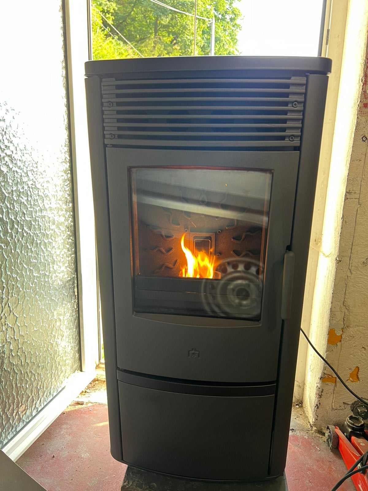 Poele à pellet Edilkamin Seven 8KW, Maison & Meubles, Enlèvement, Comme neuf