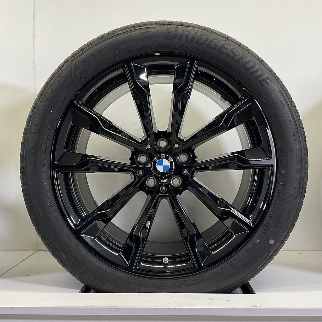 BMW X3 G01 X4 G02 BREEDSET VELGEN + ZOMERBANDEN 20 INCH ORIG, Pneus et Jantes, 245 mm, Véhicule de tourisme, Pneus été