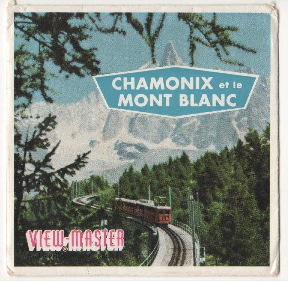 View-master Chamonix et le Mont Blanc C 181, Antiquités & Art, Enlèvement ou Envoi