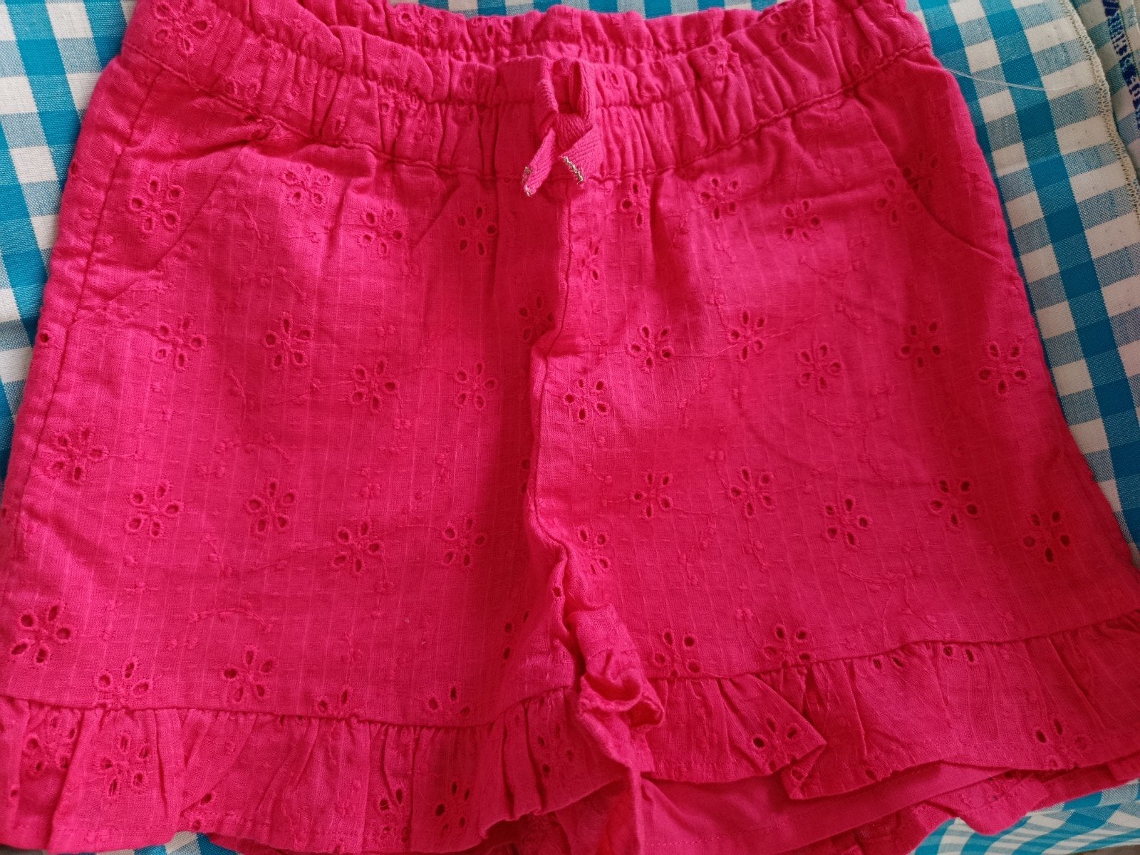 C&A SHORT ROSE FUSHIA, TAILLE 6, Kinderen en Baby's, Kinderkleding | Maat 116, Nieuw