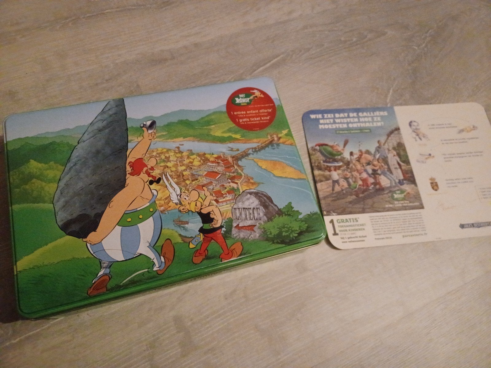 Koekdoos Asterix en Obelix, Ophalen of Verzenden, Asterix en Obelix