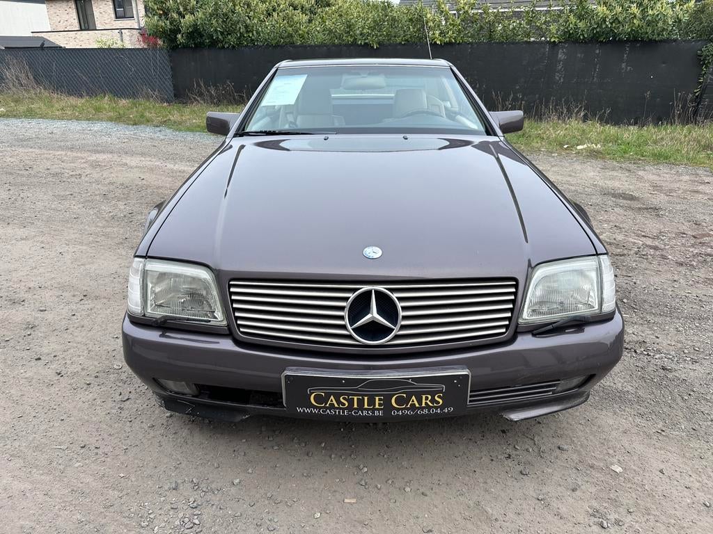 Mercedes SL300 cabrio - 1992 - 168000km - Met hardtop, Auto's, Automaat, Achterwielaandrijving, Beige, Cabriolet