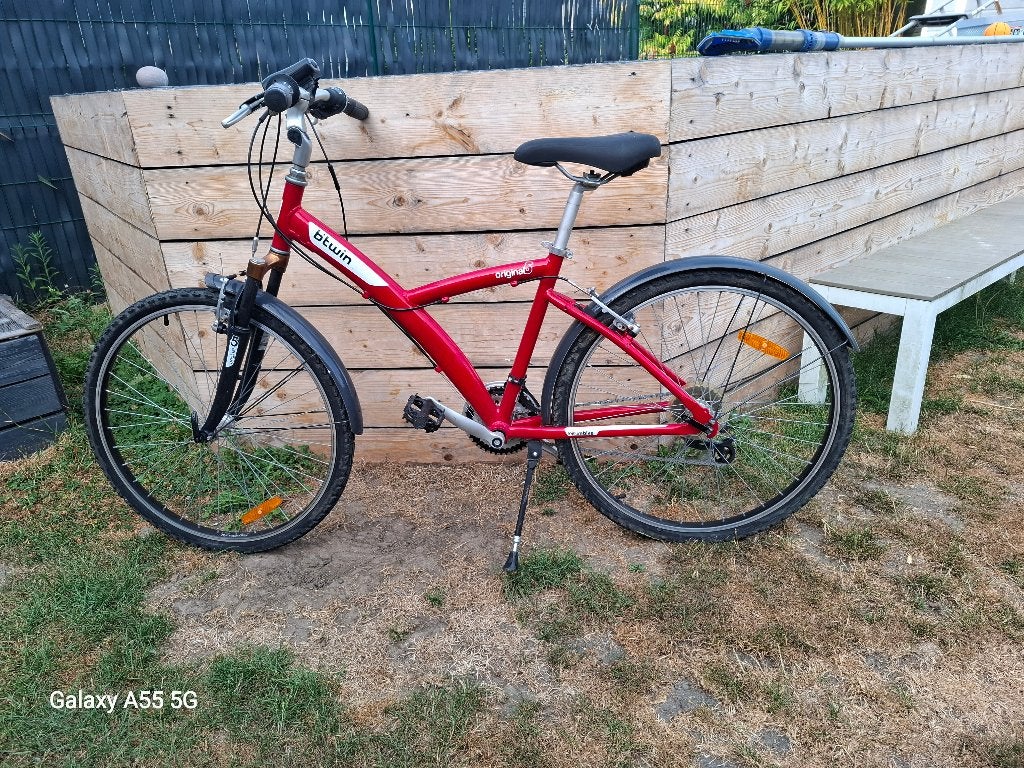 Velo dame btwin, Frein sur jante, Acier, Enlèvement, Utilisé