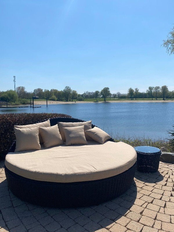 Ronde premium XXL daybedden/ ligbedden, Tuin en Terras, Verzenden, Nieuw