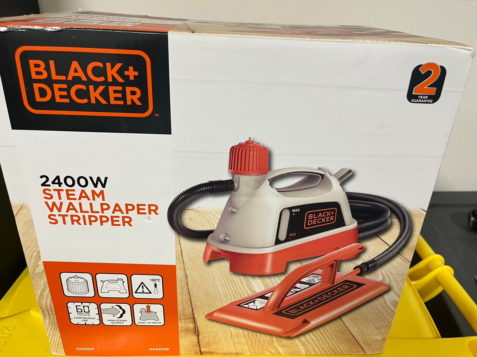 BLACK & DECKER behangafstomer KX3300 2400 W, Ophalen of Verzenden, Zo goed als nieuw