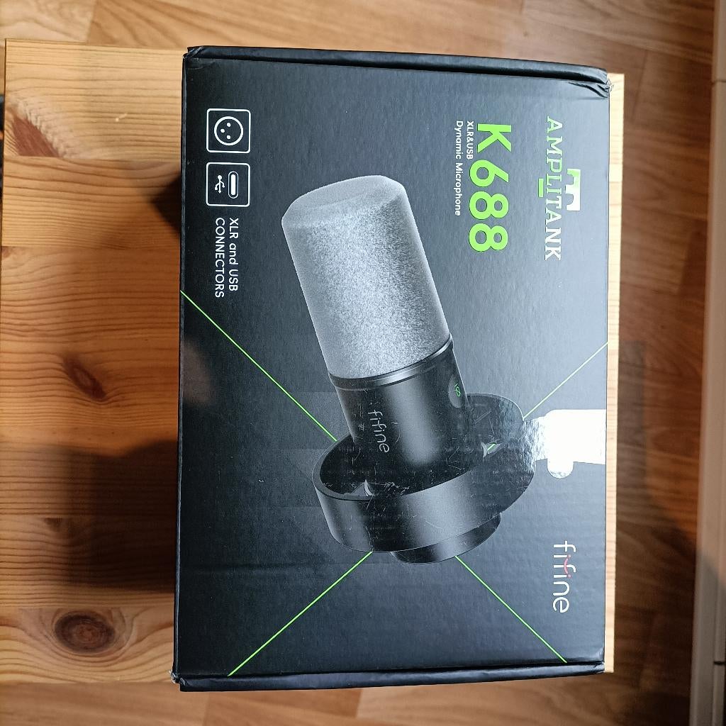 Micro Fifine K688  ---NEUF--, Informatique & Logiciels, Casques micro, Neuf, Enlèvement ou Envoi, Casque gamer, Fifine
