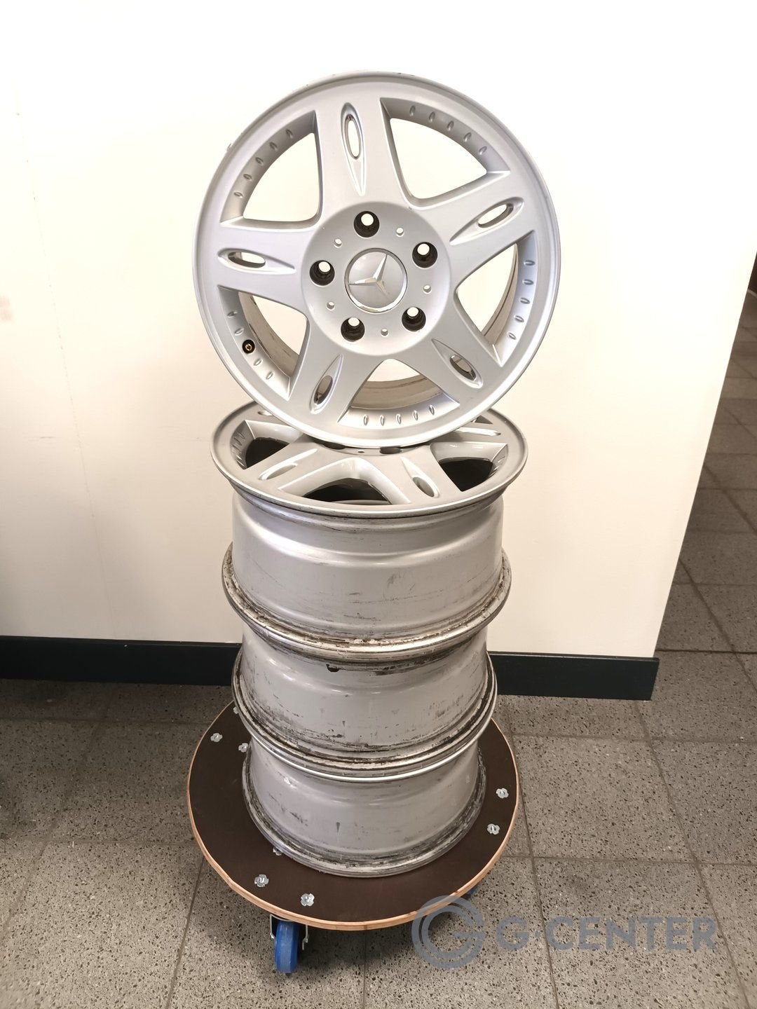 Mercedes-Benz Classe G A4634010702, lot de 4 jantes W463 Adv, Autos : Pièces & Accessoires, -, -, Enlèvement, Utilisé