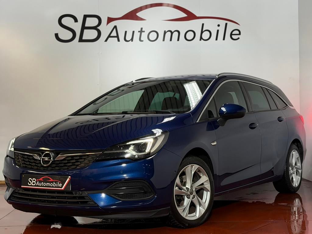 Opel Astra Sports Tourer 1.2 Turbo/COCKPIT/BI-XENON/GARANTIE, 1199 cc, Blauw, Leder, Bedrijf