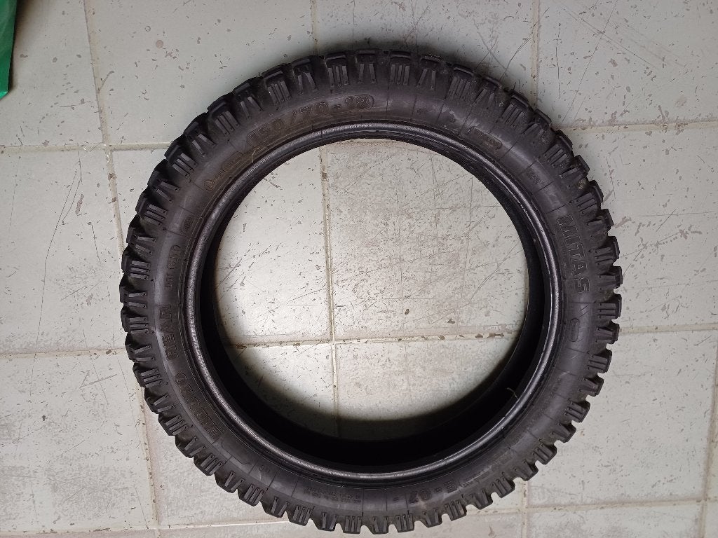 enduro band mitas E07 maat 150/70-18, Ophalen of Verzenden, Gebruikt