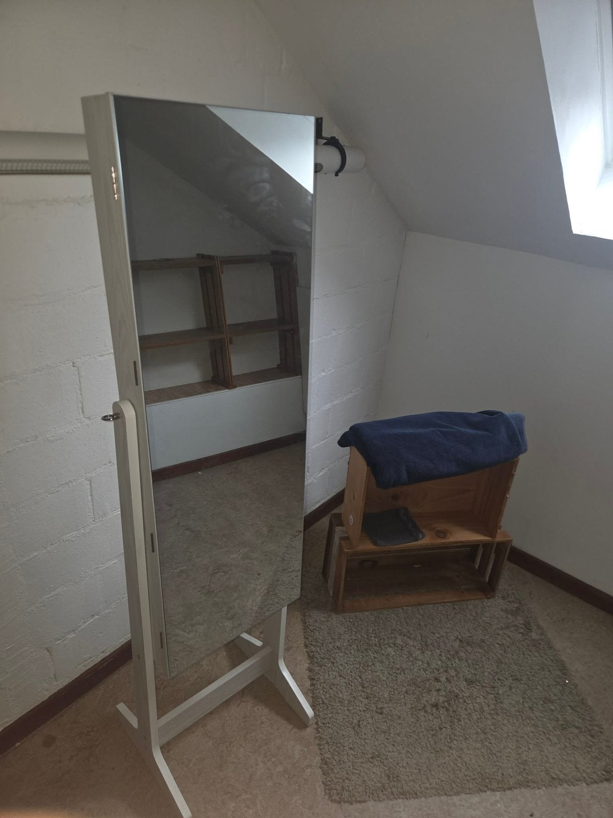 Spiegelkast, Huis en Inrichting, Woonaccessoires | Spiegels, Ophalen, Zo goed als nieuw