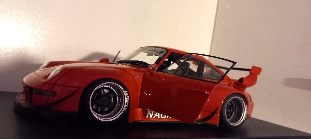 1/18 Porsche 993 RWB Rauh-Welt Begriff NAGINATA 1996, Enlèvement ou Envoi, Neuf, Voiture, Autoart