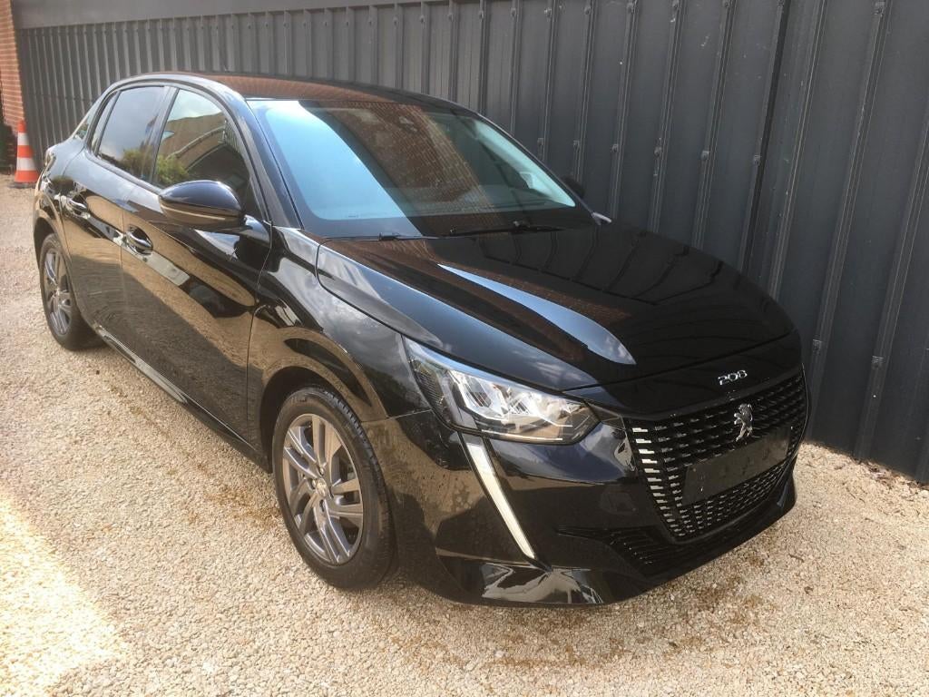 Peugeot 208 Style * 1.2 Benzine * Slechts 14752 Km !!!, Auto's, Stof, 1199 cc, Bluetooth, Zwart