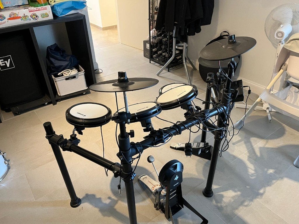 Elektrisch drumstel Donner, Muziek en Instrumenten, Drumstellen en Slagwerk, Ophalen, Zo goed als nieuw, Overige merken, Elektronisch