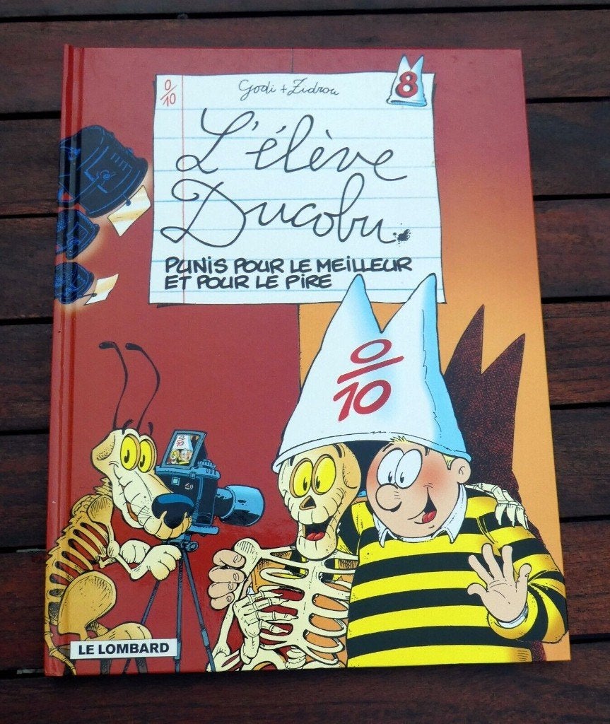 BD L'élève Ducobu n8, Enlèvement ou Envoi, Neuf