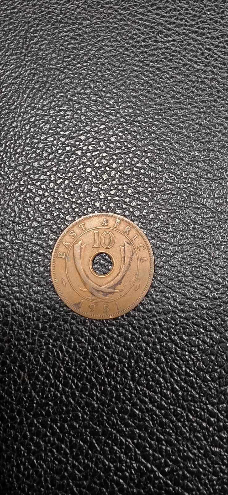 Oost Afrika 10 cents 1951, Postzegels en Munten, Ophalen of Verzenden