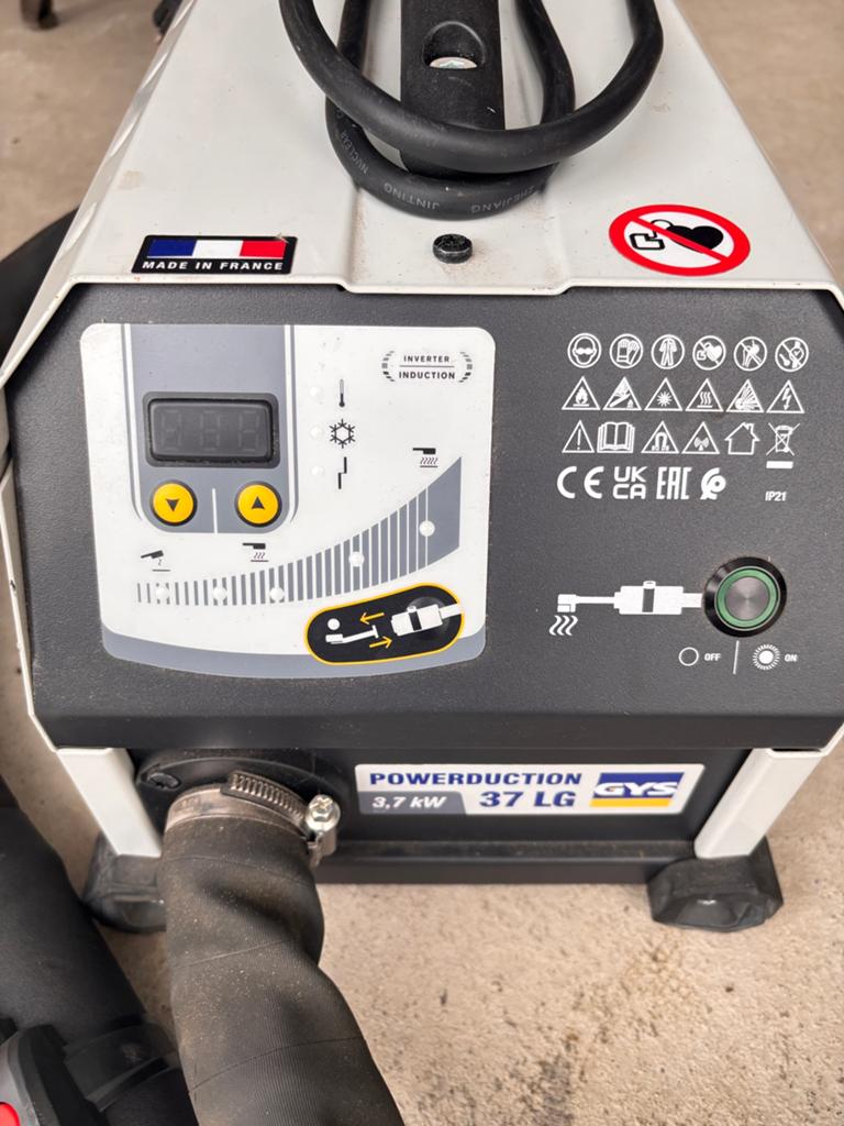 Appareil à induction Gys 37LG Powerduction, Enlèvement, Comme neuf
