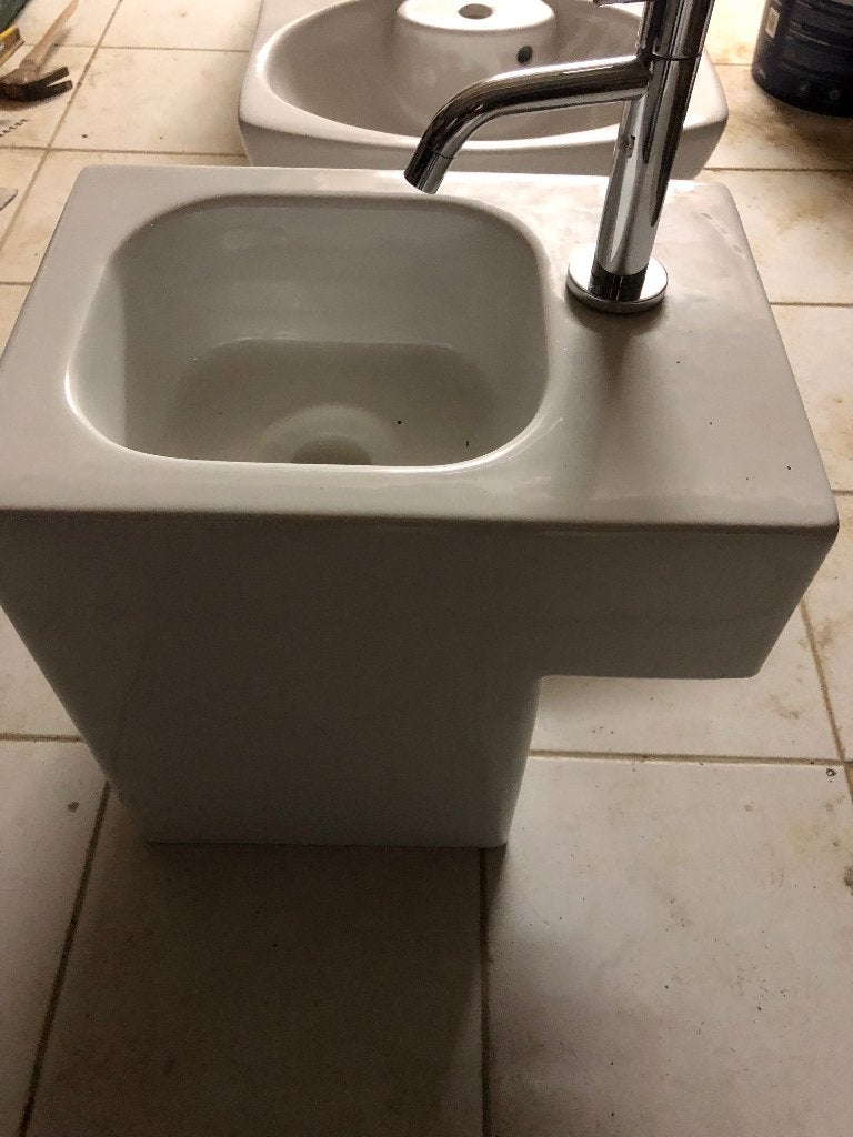 Lavabo’s & kranen, Bricolage & Construction, Sanitaire, Enlèvement, Neuf, Autres types