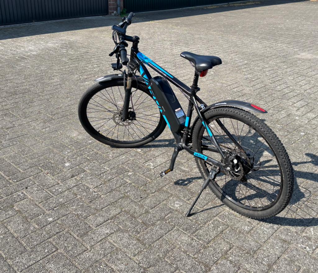 Mountain e-bike, 59 cm of meer, Ophalen, Gebruikt, 30 tot 50 km per accu