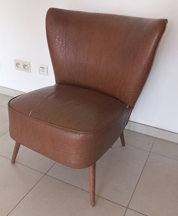 Fauteuil Expo58, Huis en Inrichting, Ophalen, Gebruikt, Hout, Expo 58