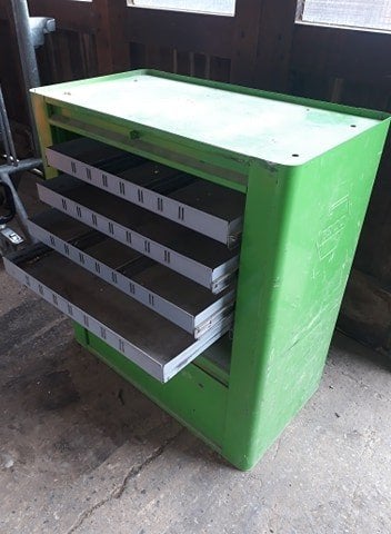 servante à outils reca, Enlèvement