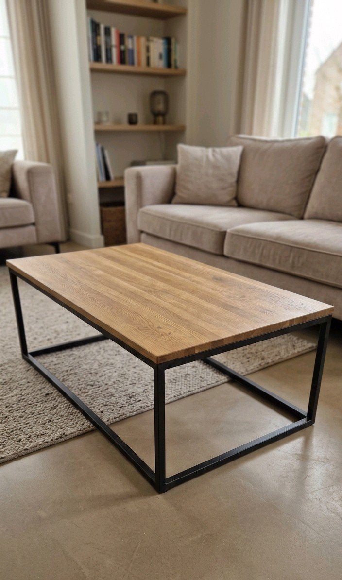 Industriële salontafel, Enlèvement, Comme neuf