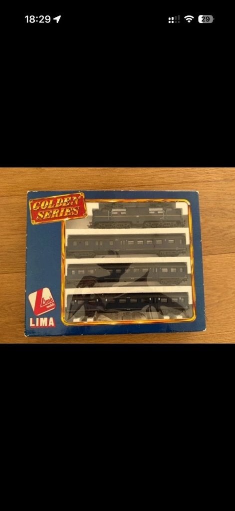 Coffret H0 Lima Golden Series 149721 NS 1220 + 3 voitures, Enlèvement ou Envoi, Comme neuf, NS, Courant continu