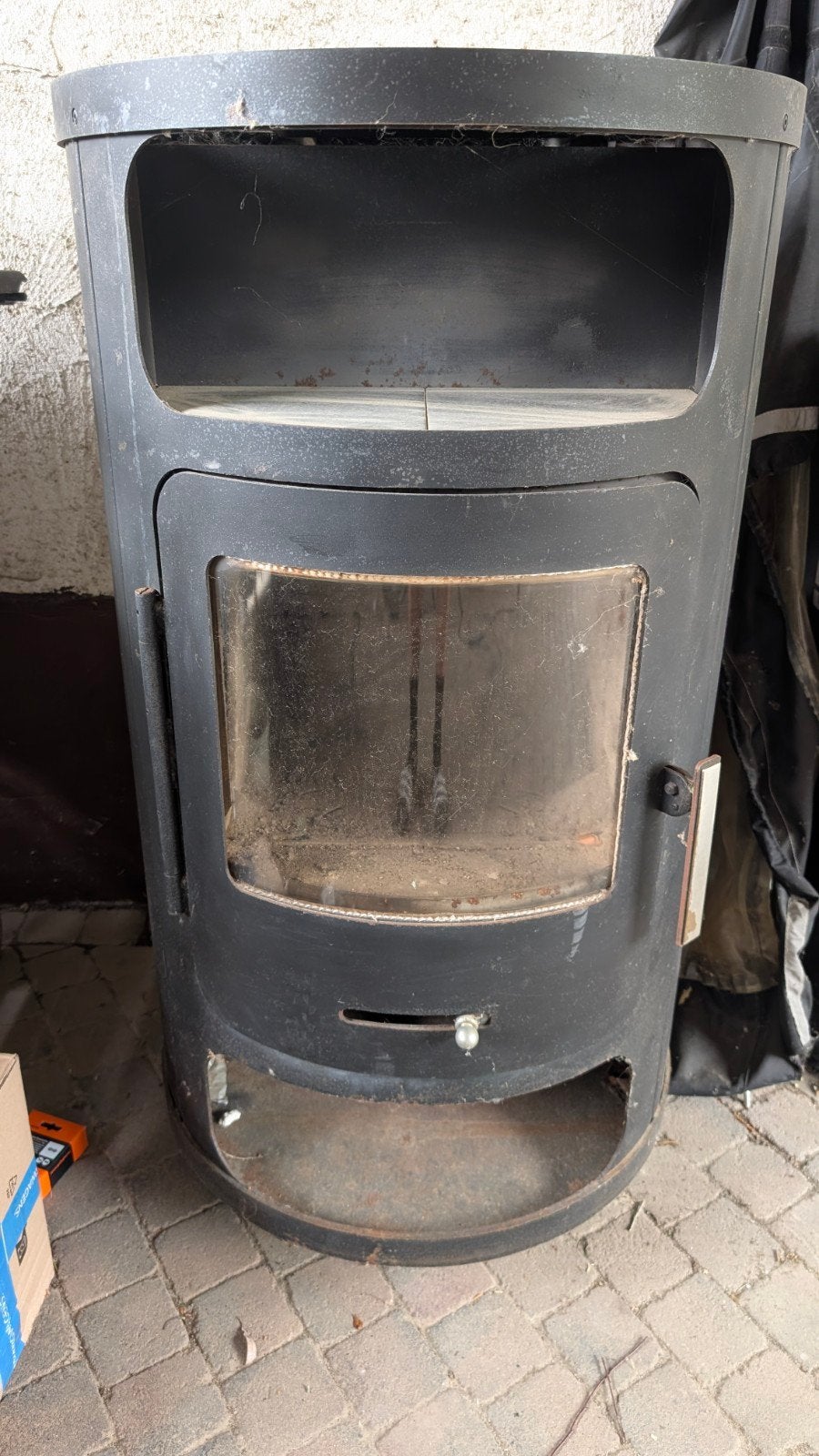 Poêle à bois Pelgrim 9kw, Maison & Meubles, Poêles, Poêle à bois, Enlèvement