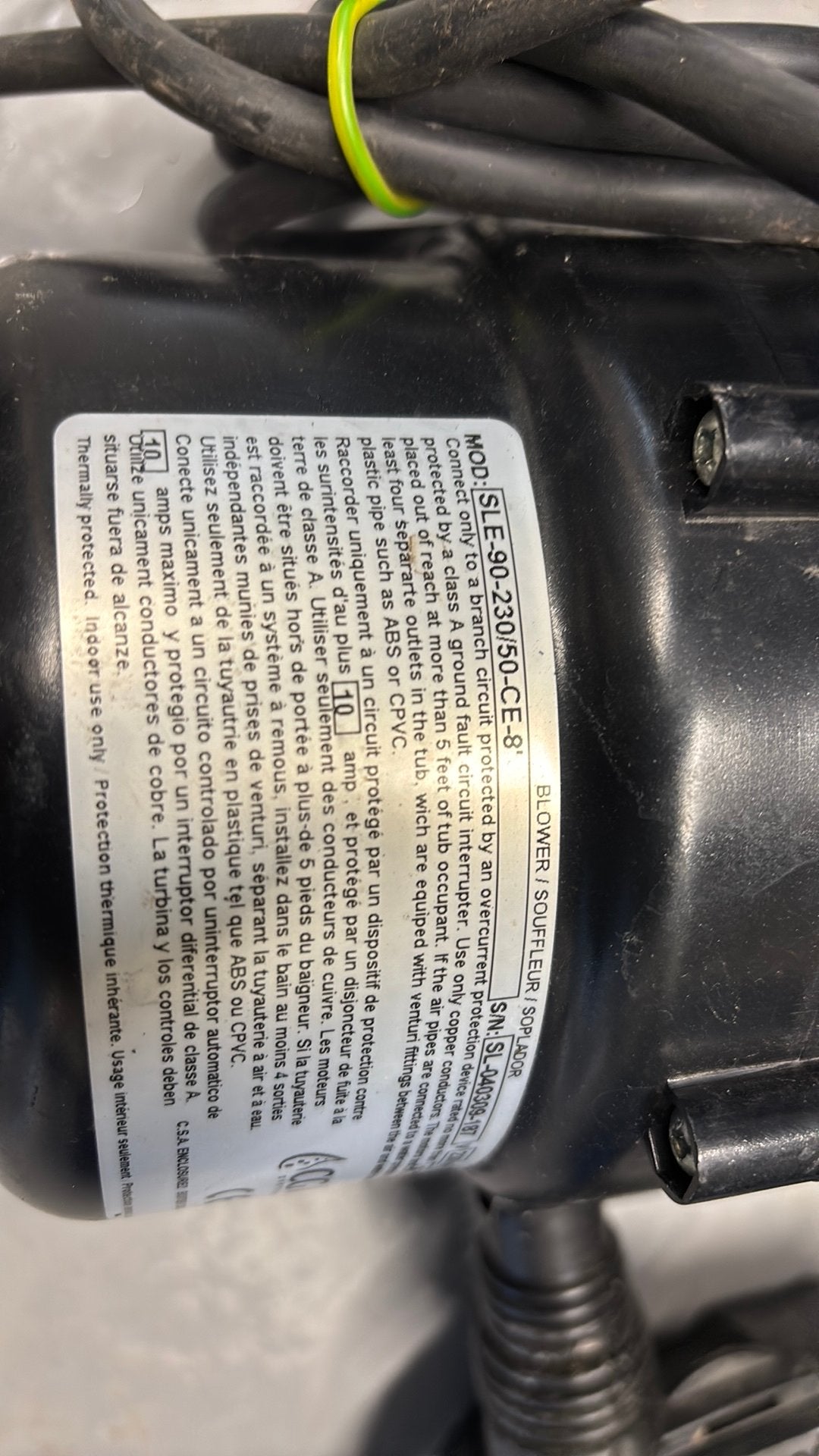 Blower voor beadfilter, Tuin en Terras, Ophalen, Zo goed als nieuw