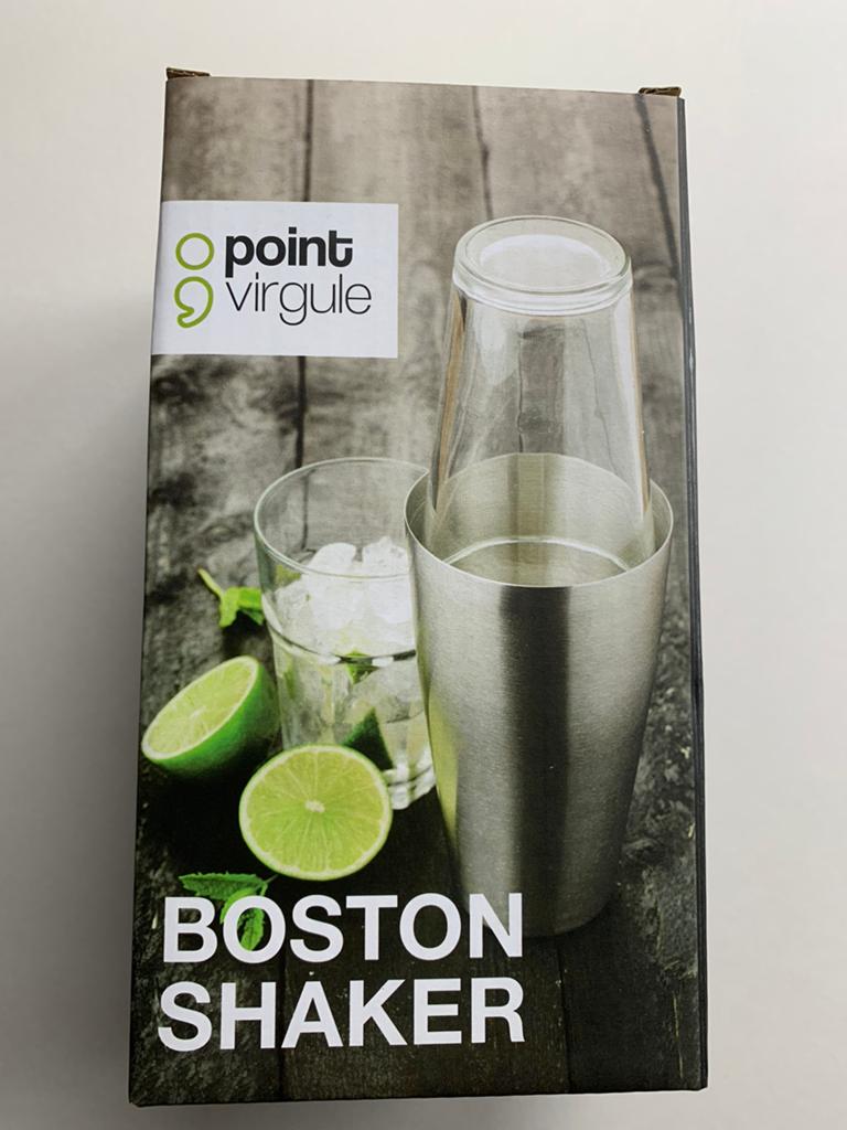 Point-Virgule Cocktailshaker - Boston Shaker, Autres types, Enlèvement ou Envoi, Neuf, Verre
