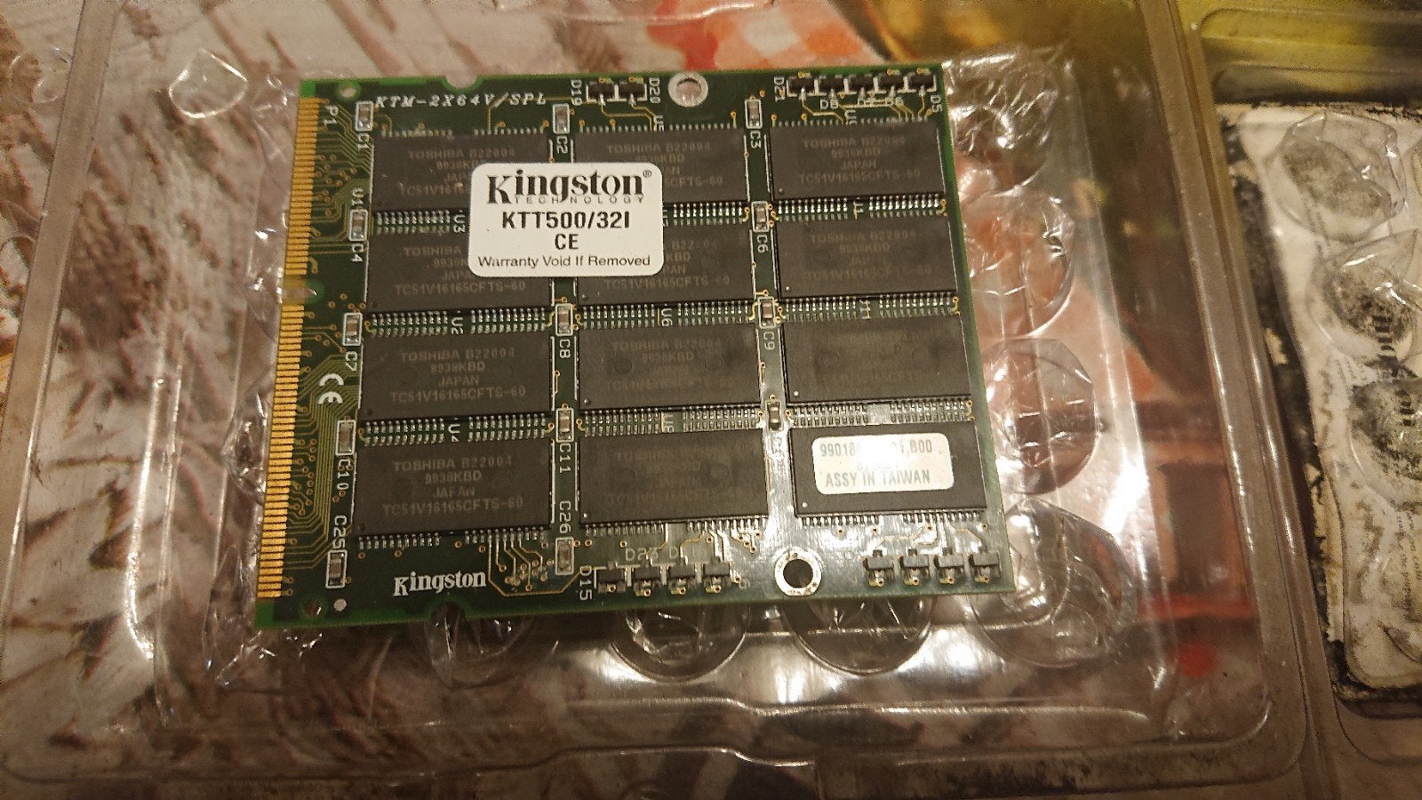 Module de mémoire Kingston KTT500/32i pour ordinateur portab, Informatique & Logiciels, Ordinateurs Vintage, Enlèvement ou Envoi