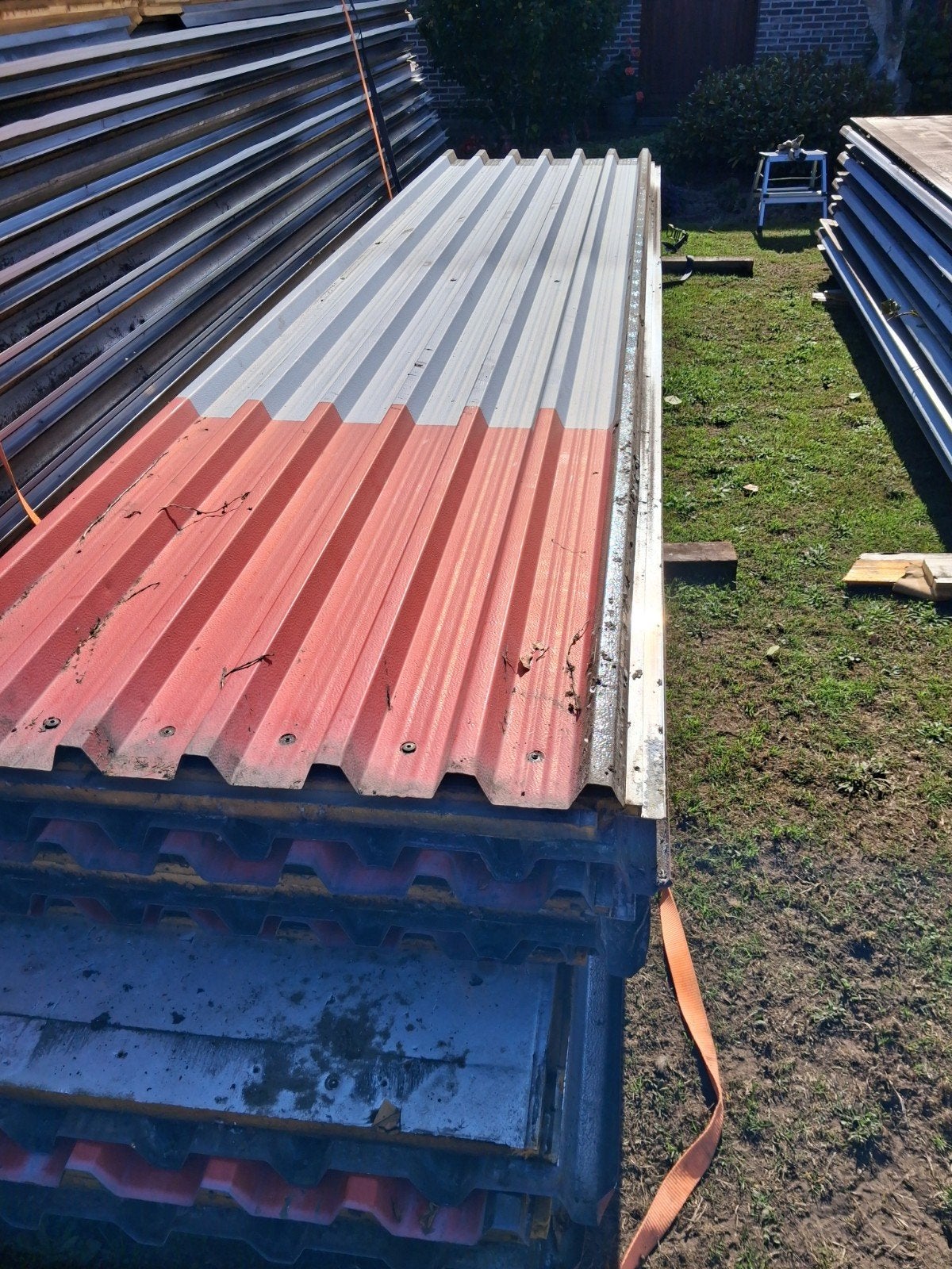 dakplaten of wandplaten, Doe-het-zelf en Bouw, Ophalen
