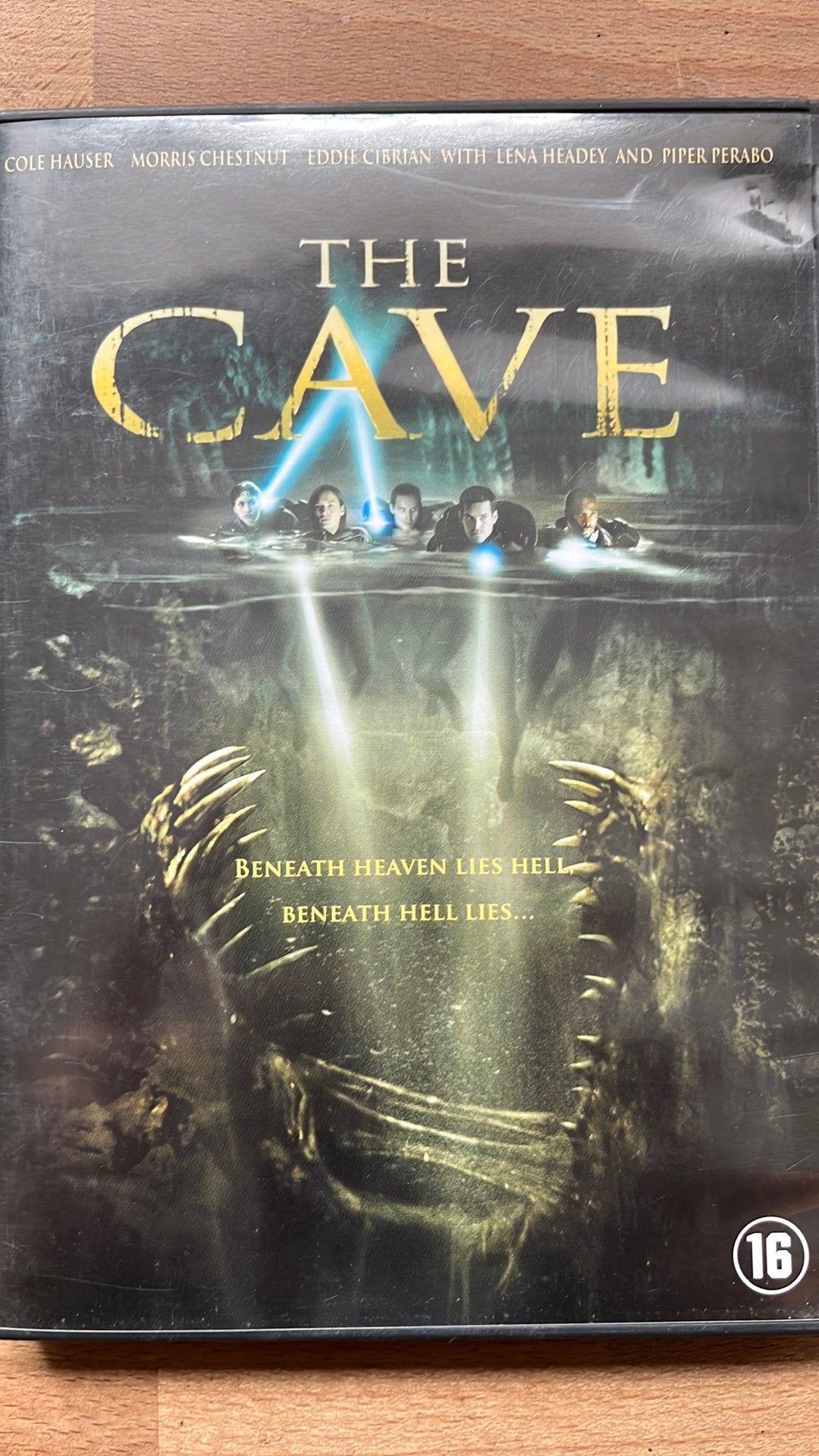 DVD - The Cave, Cd's en Dvd's, Dvd's | Horror, Ophalen, Zo goed als nieuw