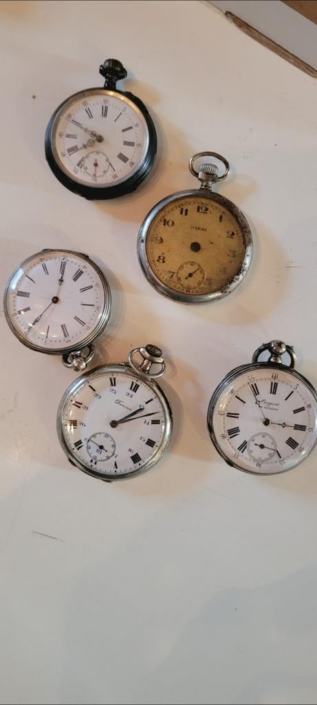 Montres à gousset, Enlèvement, Argent