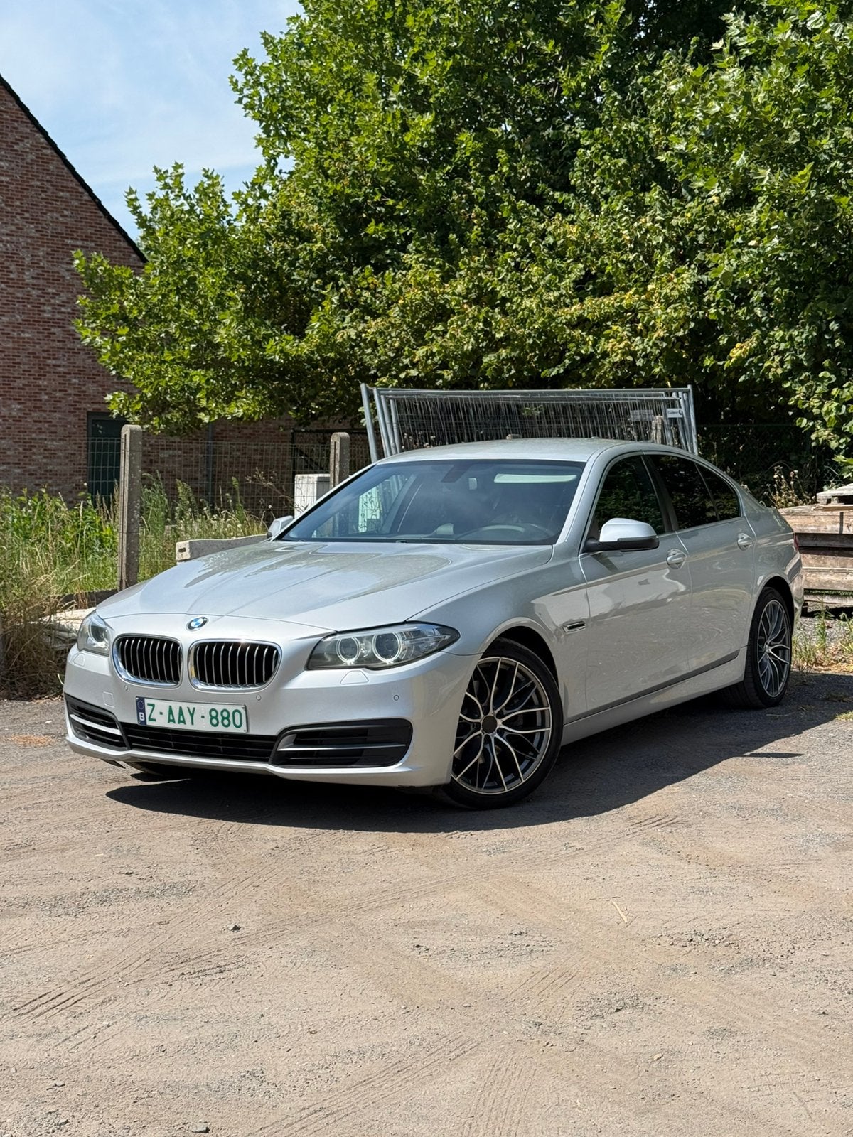 BMW 518D 08/2013 Nieuwe ketting-turbo-koppeling, Auto's, Bedrijf, Leder, Te koop