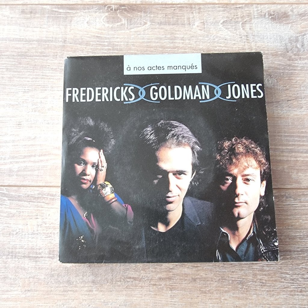 7" Fredericks, Goldman & Jones - A nos actes manqués, Cd's en Dvd's, Ophalen of Verzenden, Gebruikt, 7 inch, Pop