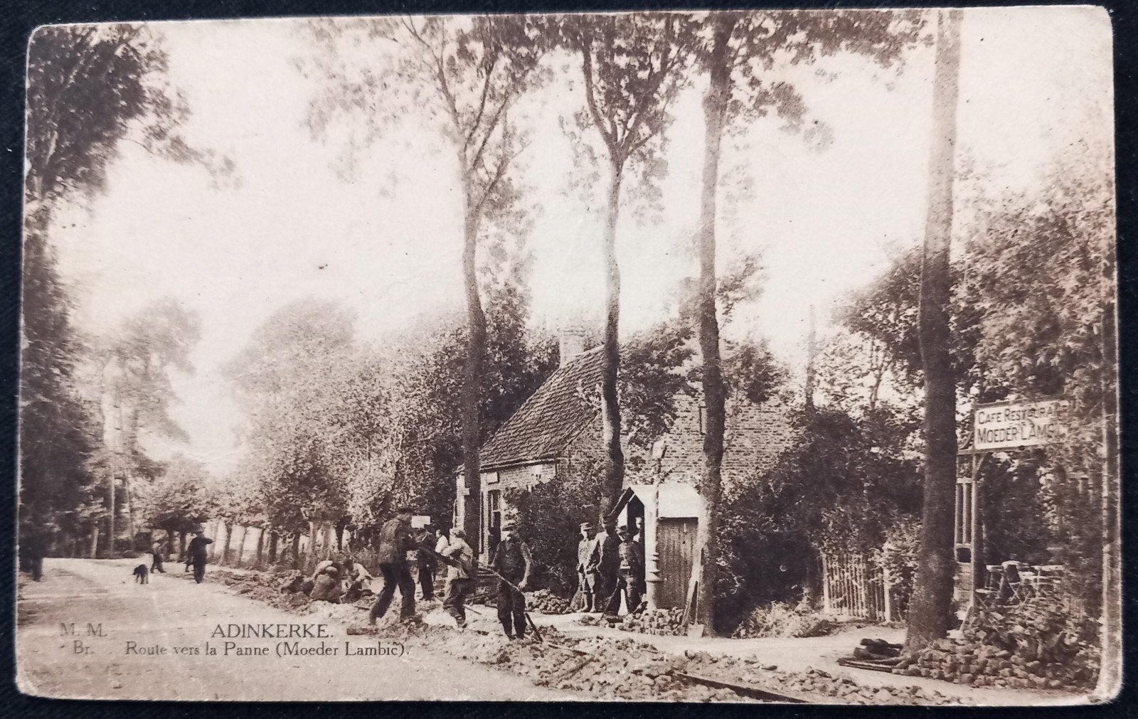 Postkaart Adinkerke, Verzamelen, Ophalen of Verzenden