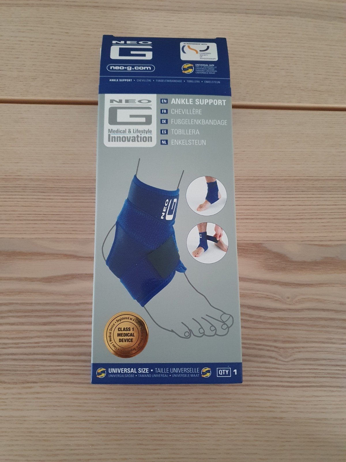 enkelbrace Neo G ongebruikt, Ophalen of Verzenden, Zo goed als nieuw