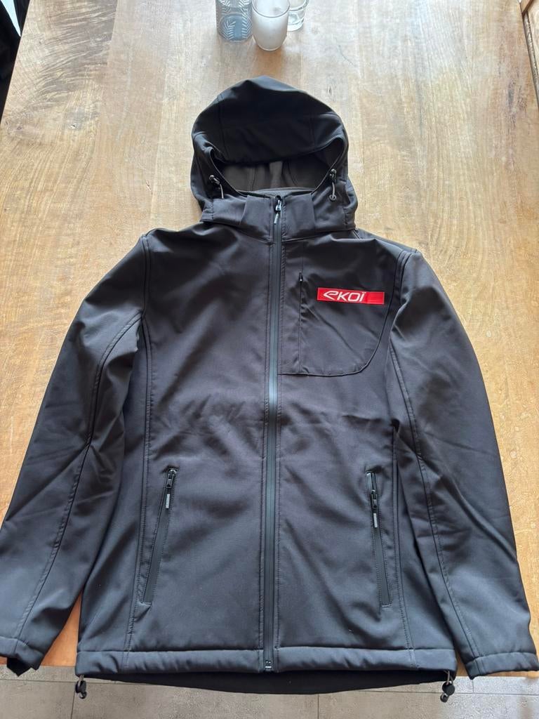 Soft shell Ekoï maat M, Ophalen, Nieuw, Maat 48/50 (M), Zwart