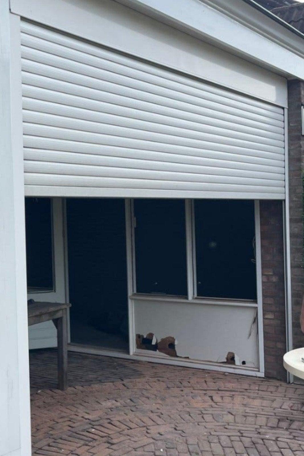Tekoop elektrische rolluik garage rol deur, Doe-het-zelf en Bouw, Ophalen, 200 cm of meer, Zo goed als nieuw, 200 cm of meer