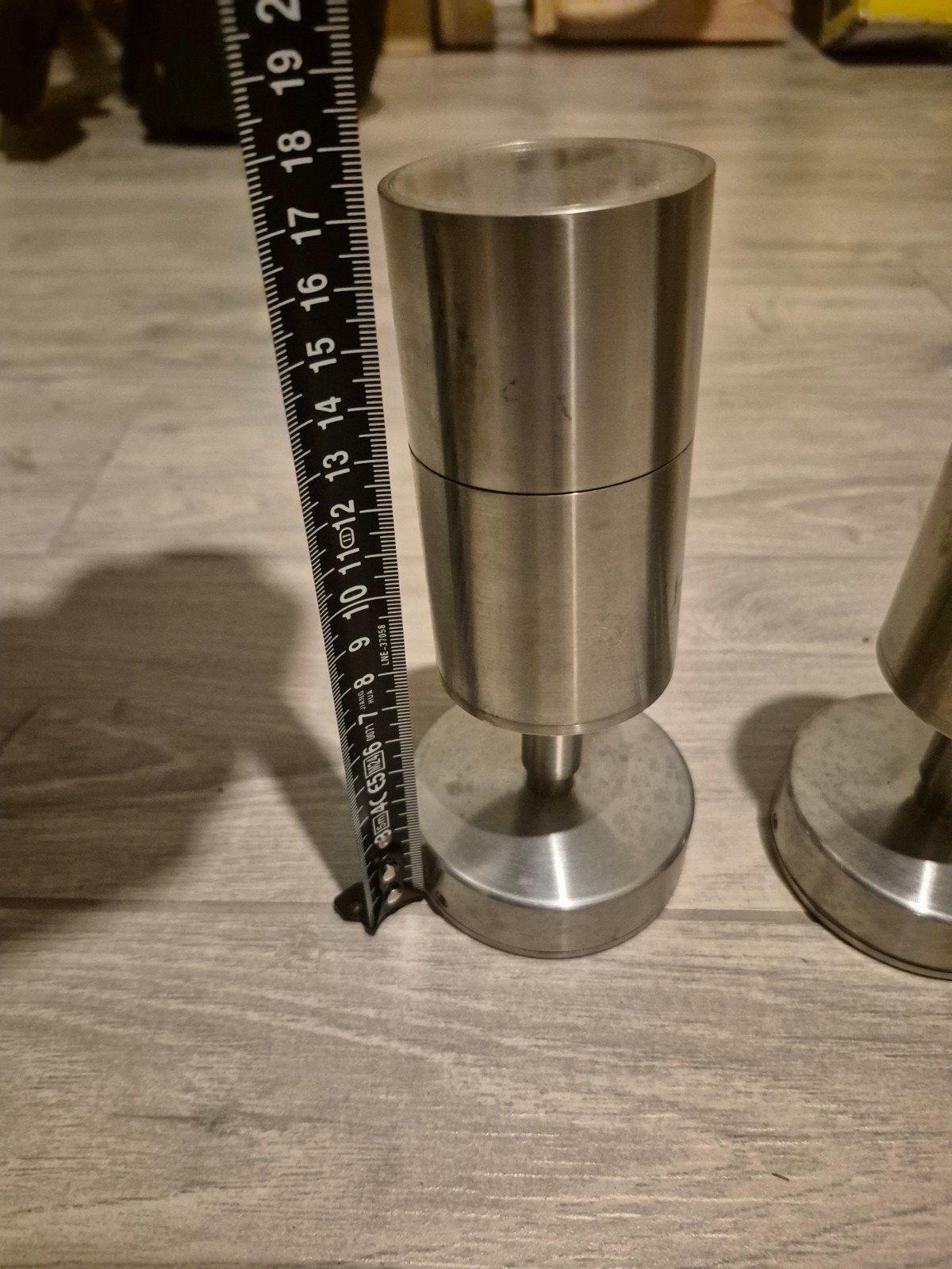 V.A edelstaal  buitenlampen 4 stuks nieuw, Tuin en Terras, Ophalen